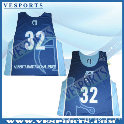 Custom Team Polyester Lacrosse Pinnies